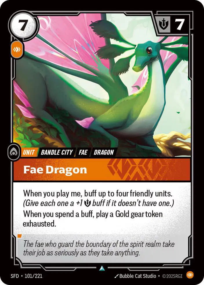 Fae Dragon 101/221 · Normal (Spiritforged)