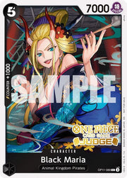 Black Maria (Judge Pack Vol. 7) OP11-089 (One Piece Promotion Cards)