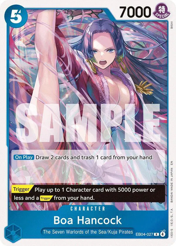 Boa Hancock - EB04-027 · Foil (The Azure Sea's Seven)