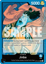 Jinbe - OP14-040 (The Azure Sea's Seven)