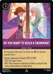 Do You Want To Build A Snowman? 61/204 · Cold Foil (Winterspell)