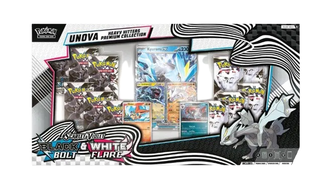 Unova Heavy Hitters Premium Collection · Collection Box (Black Bolt)