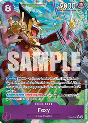 Foxy (Alternate Art) EB04-036 · Foil (The Azure Sea's Seven)
