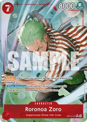 Roronoa Zoro - OP14-015 (Alternate Art) (The Azure Sea's Seven)