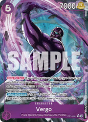 Vergo (Alternate Art) OP14-061 (The Azure Sea's Seven)