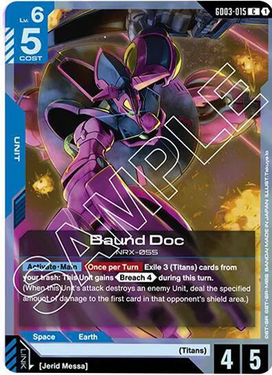 Baund Doc GD03-015 (Steel Requiem)