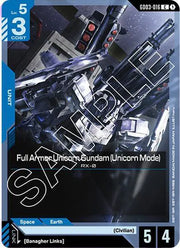 Full Armor Unicorn Gundam (Unicorn Mode) GD03-016 · Normal (Steel Requiem)