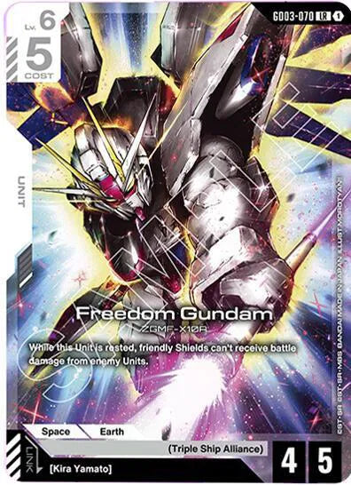 Freedom Gundam (GD03-070) · Holofoil (Steel Requiem)