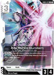 Aile Strike Gundam GD03-072 · Holofoil (Steel Requiem)