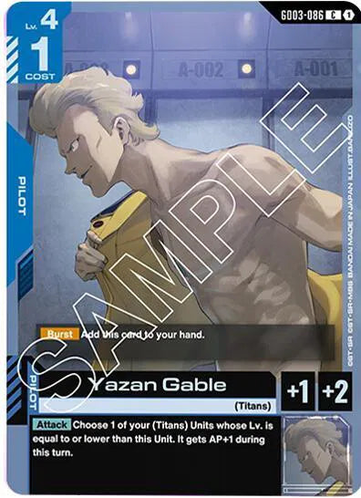 Yazan Gable GD03-086 (Steel Requiem)