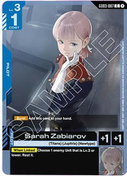 Sarah Zabiarov GD03-087 · Normal (Steel Requiem)