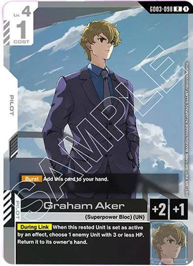 Graham Aker GD03-098 · Holofoil (Steel Requiem)