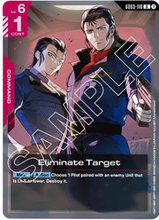 Eliminate Target GD03-110 · Normal (Steel Requiem)