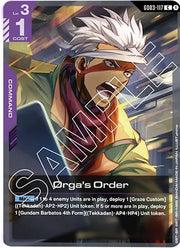 Orga's Order GD03-117 (Steel Requiem)
