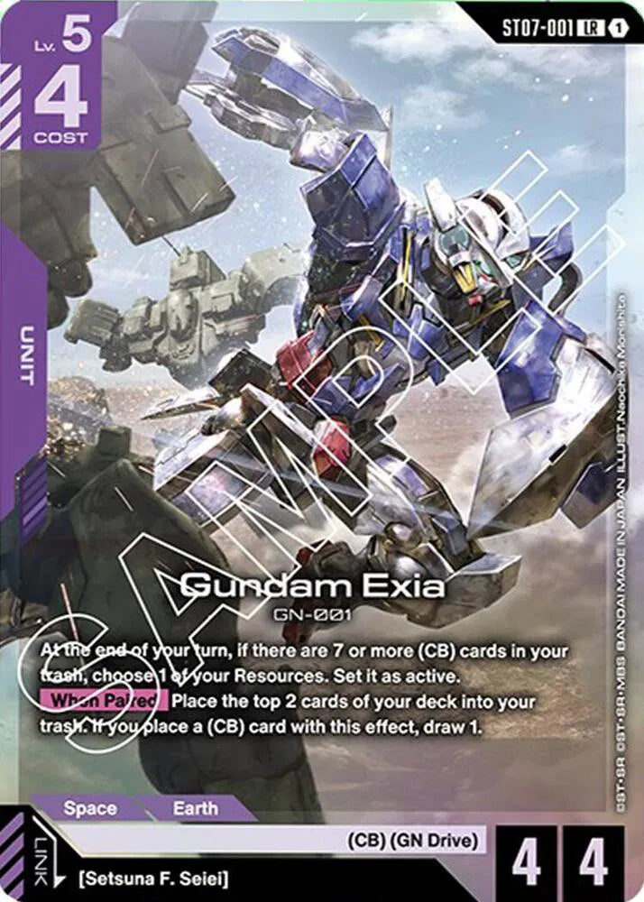 Gundam Exia (ST07-001) · Holofoil (Starter Deck 07: Celestial Drive)