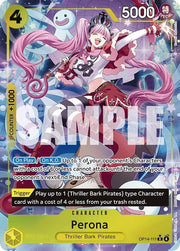 Perona - OP14-111 (Alternate Art) (The Azure Sea's Seven)