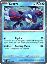 Kyogre (Cosmos Holo) 034/132 (Miscellaneous Cards & Products)