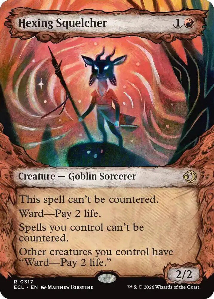 Hexing Squelcher (Showcase) 317 · Foil (Lorwyn Eclipsed)