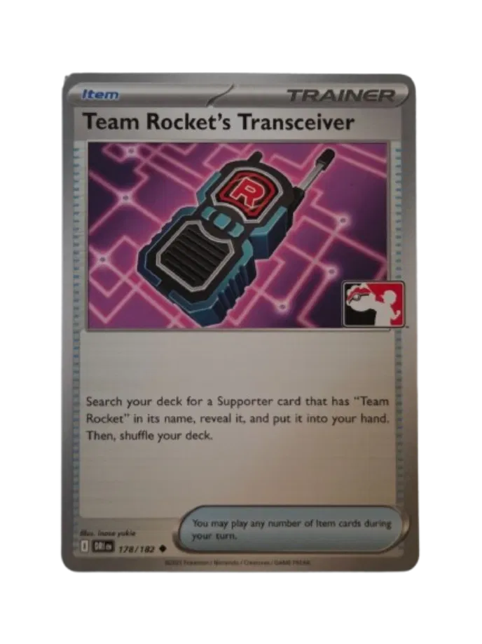 Team Rocket's Transceiver 178/182 (Prize Pack Series One)