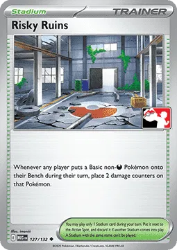 Risky Ruins 127/132 (Prize Pack Series One)