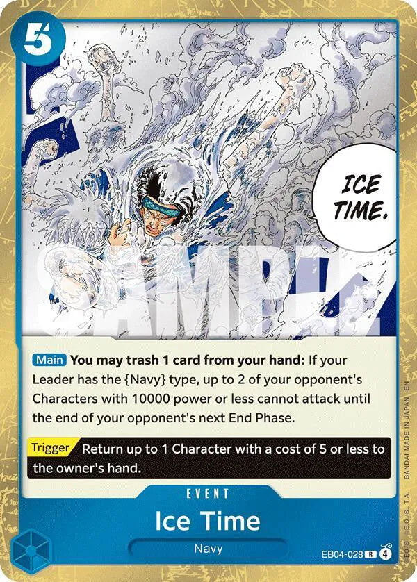 Ice Time EB04-028 (The Azure Sea's Seven)