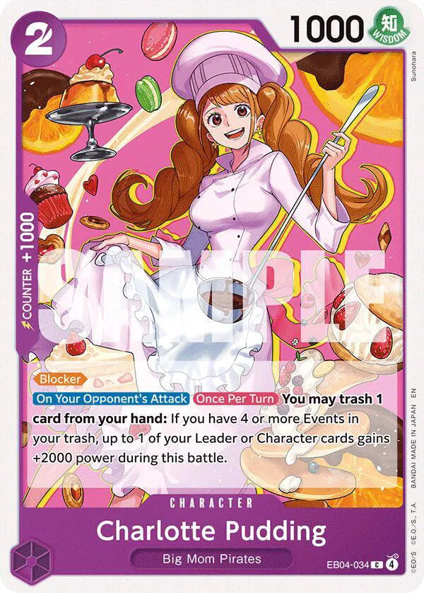 Charlotte Pudding EB04-034 (The Azure Sea's Seven)