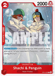 Shachi & Penguin OP14-006 (The Azure Sea's Seven)