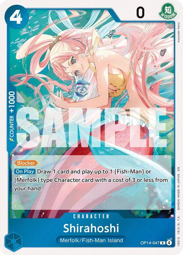 Shirahoshi OP14-047 (The Azure Sea's Seven)