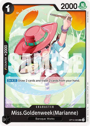 Miss.Goldenweek(Marianne) OP14-085 (The Azure Sea's Seven)