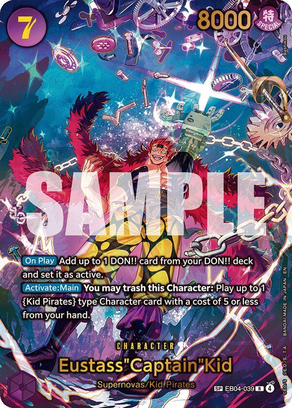 Eustass"Captain"Kid - EB04-039 (SP) (The Azure Sea's Seven)
