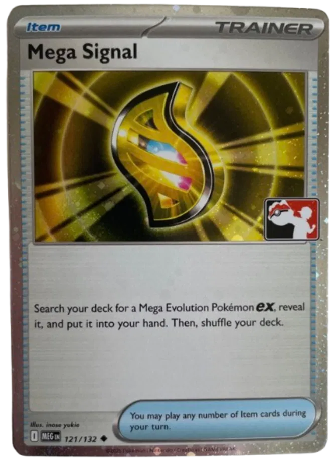 Mega Signal 121/132 · Holofoil (Prize Pack Series One)