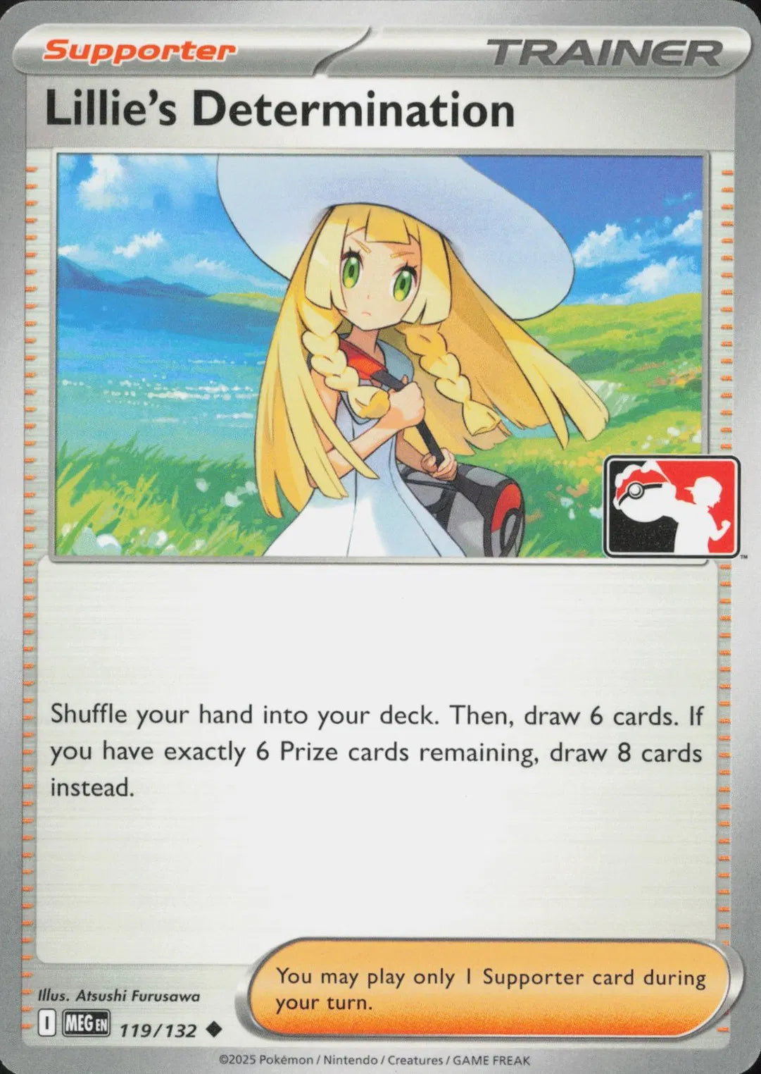 Lillie's Determination 119/132 (Prize Pack Series One)