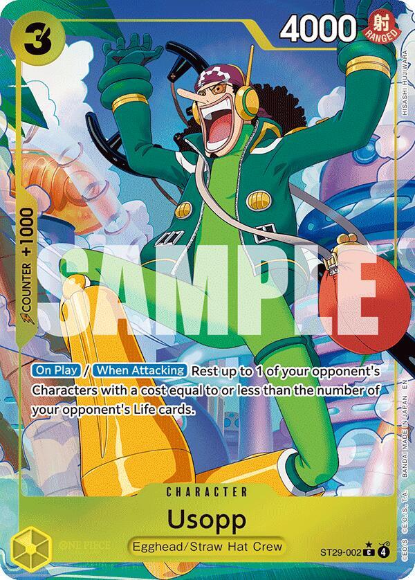 Usopp (Full Art) ST29-002 (Starter Deck 29: Egghead)