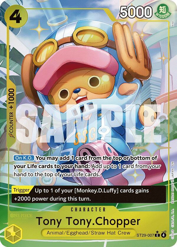 Tony Tony.Chopper (Full Art) ST29-007 (Starter Deck 29: Egghead)
