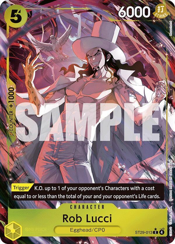 Rob Lucci (Full Art) ST29-013 (Starter Deck 29: Egghead)