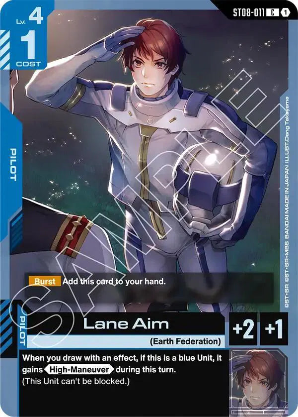 Lane Aim ST08-011 · Normal (Starter Deck 08: Flash of Radiance)