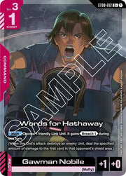 Words for Hathaway (C+) ST08-012 (Starter Deck 08: Flash of Radiance)