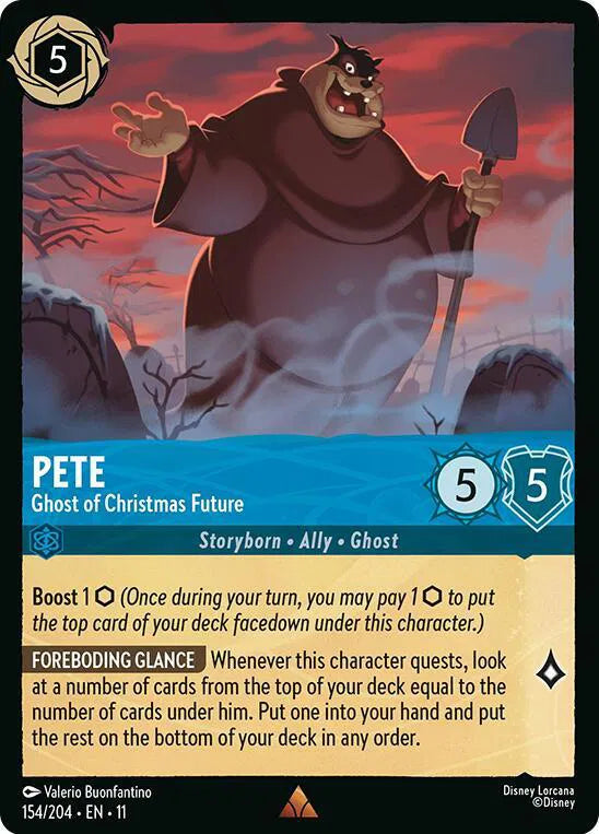 Pete - Ghost of Christmas Future 154/204 · Normal (Winterspell)