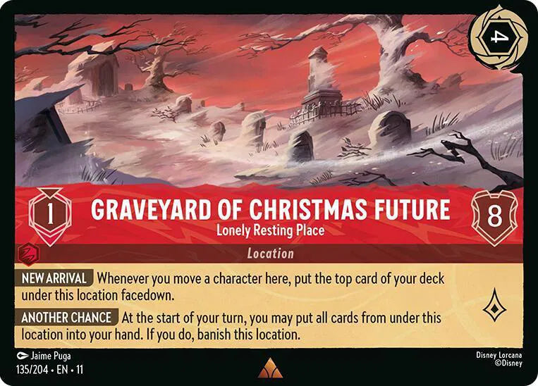 Graveyard of Christmas Future - Lonely Resting Place 135/204 · Normal (Winterspell)