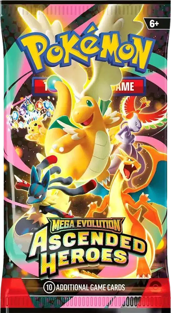 Ascended Heroes 10-Card Booster Pack (English)