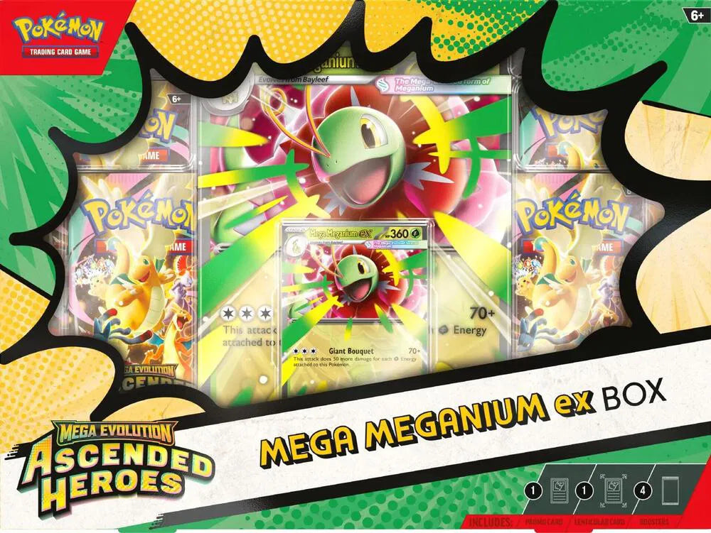 Ascended Heroes Mega Meganium ex Box · Normal