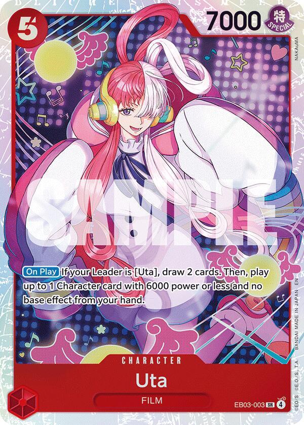 Uta (003) EB03-003 (Extra Booster: One Piece Heroine's Edition)