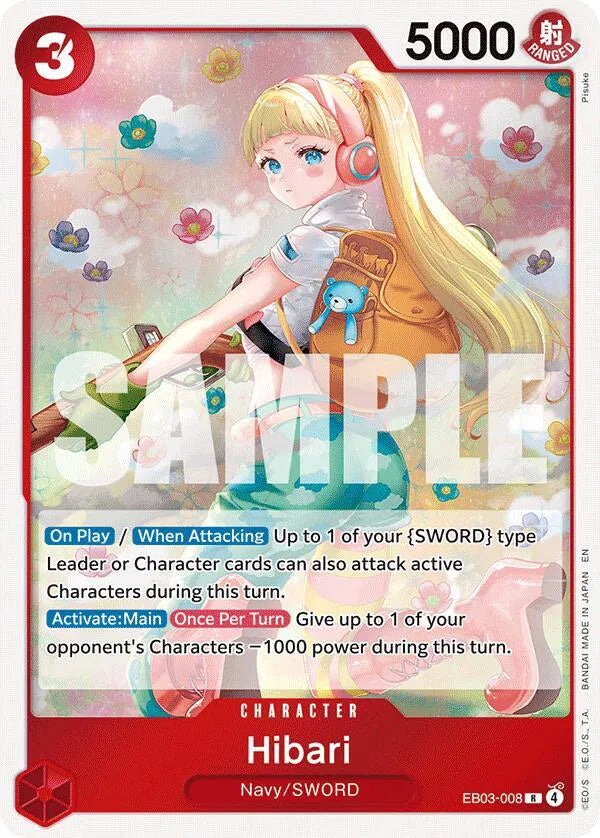 Hibari EB03-008 (Extra Booster: One Piece Heroine's Edition)