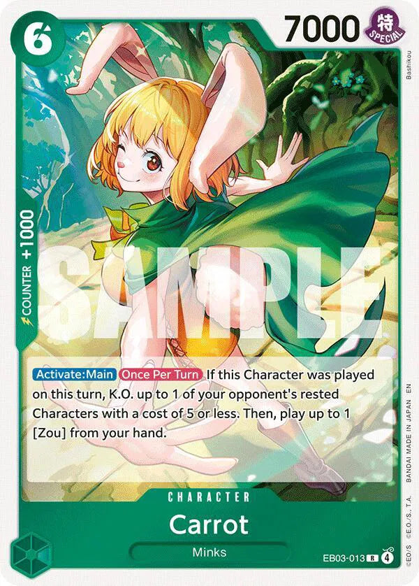 Carrot EB03-013 (Extra Booster: One Piece Heroine's Edition)