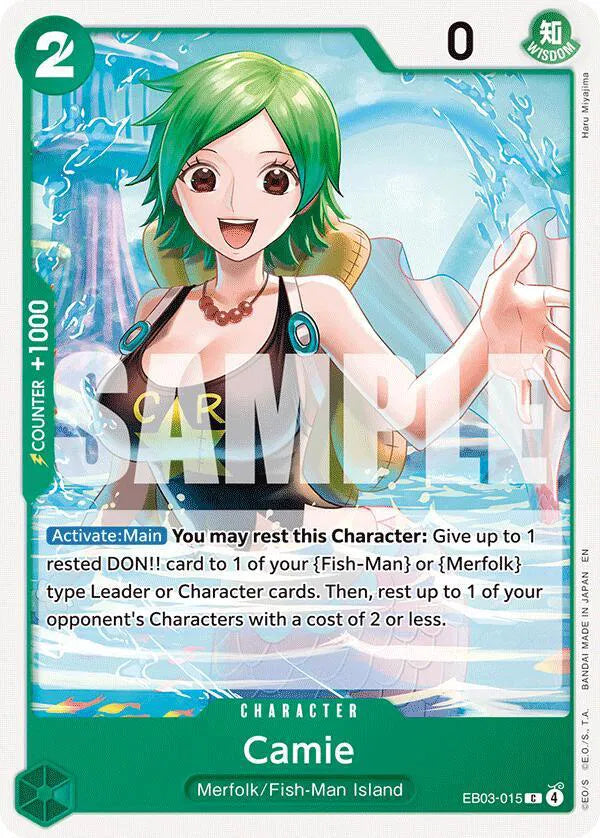 Camie EB03-015 (Extra Booster: One Piece Heroine's Edition)
