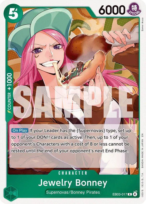 Jewelry Bonney EB03-017 (Extra Booster: One Piece Heroine's Edition)