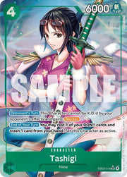 Tashigi (Alternate Art) EB03-018 · Foil (Extra Booster: One Piece Heroine's Edition)