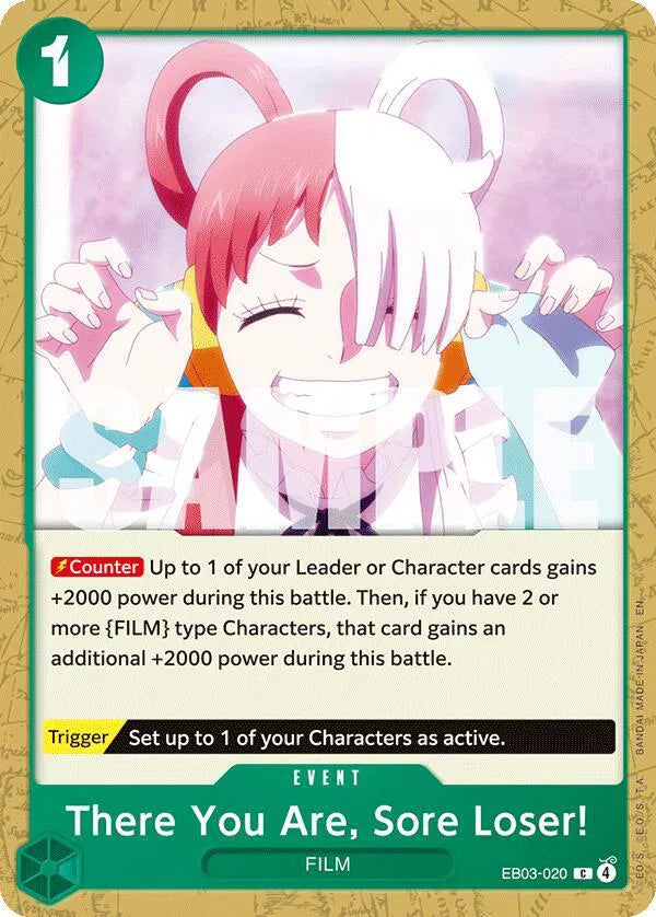 There You Are, Sore Loser! EB03-020 (Extra Booster: One Piece Heroine's Edition)