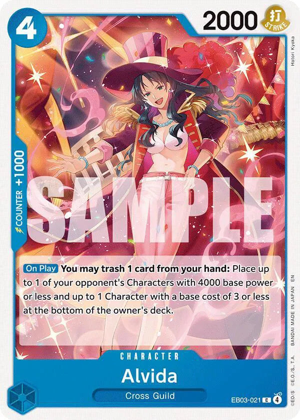 Alvida EB03-021 (Extra Booster: One Piece Heroine's Edition)