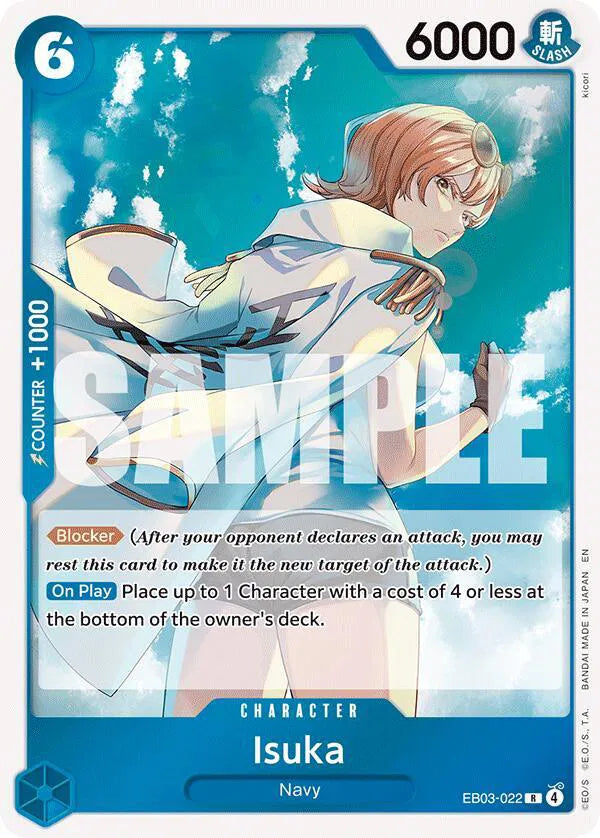 Isuka EB03-022 (Extra Booster: One Piece Heroine's Edition)